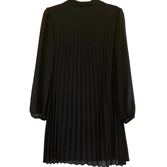 !!!FINAL SALE!!! Going To GW in Sat Nine West Georgette Pleated Dress Size M NWT - Picture 3 of 7